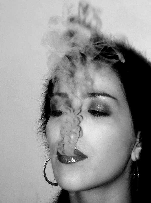 Sultry Smoking Portraits