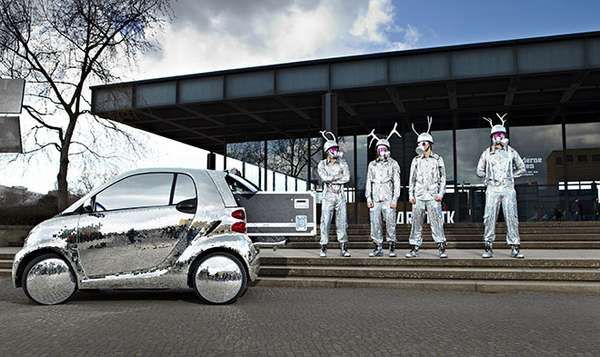 Shimmering Smart Cars