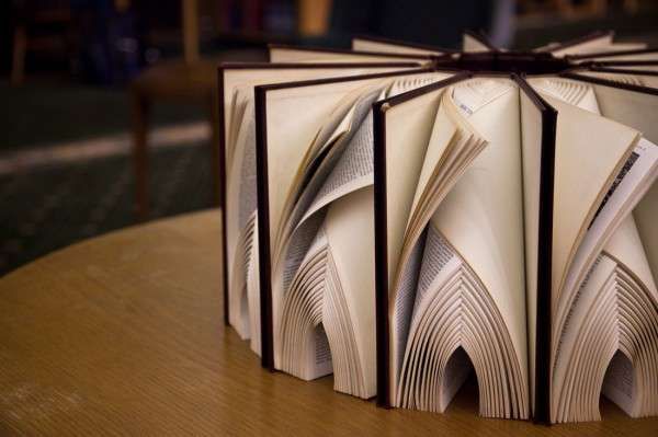 Bounded Book Art Displays