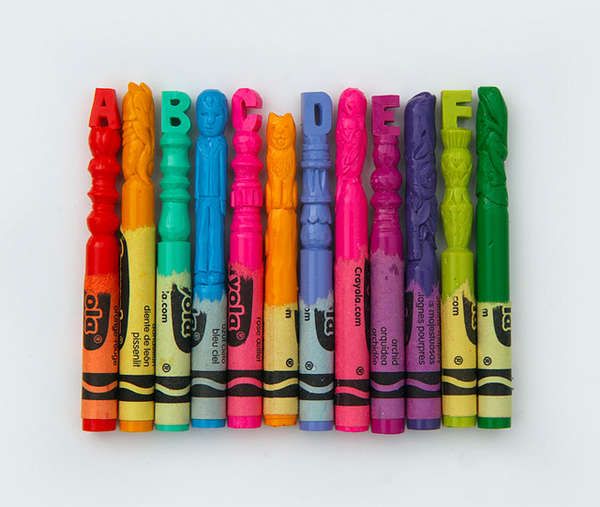 Totem Pole Crayons