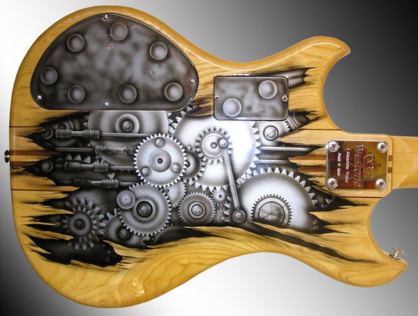 Customized Artistically Designed Guitars