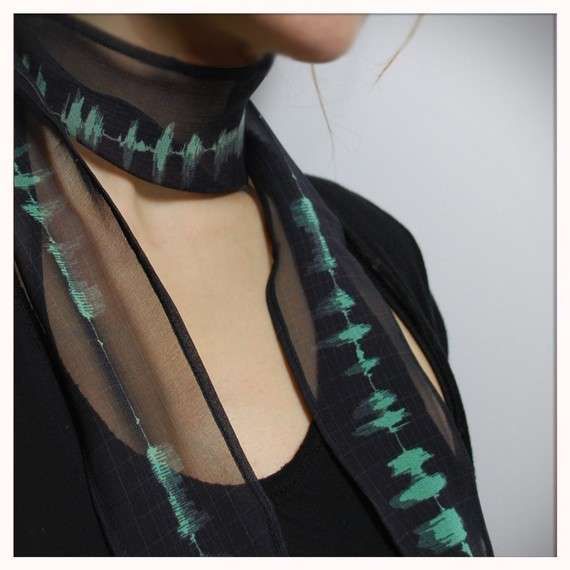 Digitally Printed Neck Silks