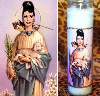 Saintly Actress Candles