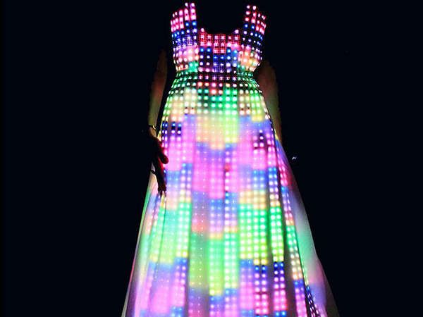 Glowing LED Gowns