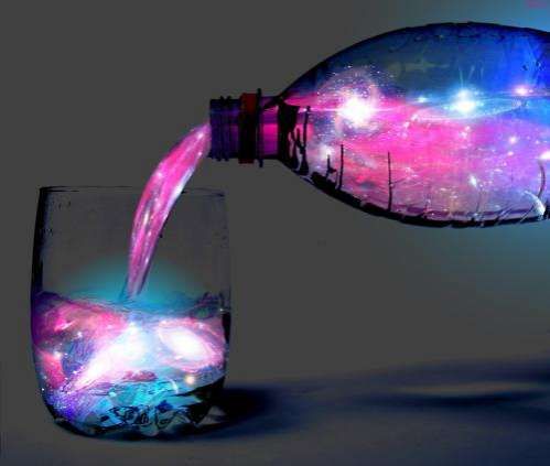 Glowing Galaxy Cocktails