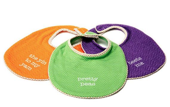 Veggie-Loving Baby Bibs