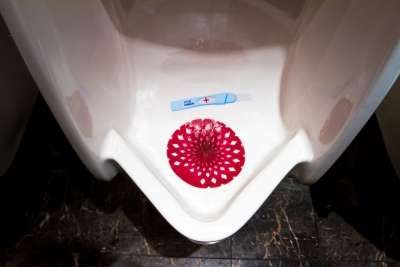 Pregnancy Prank Urinals