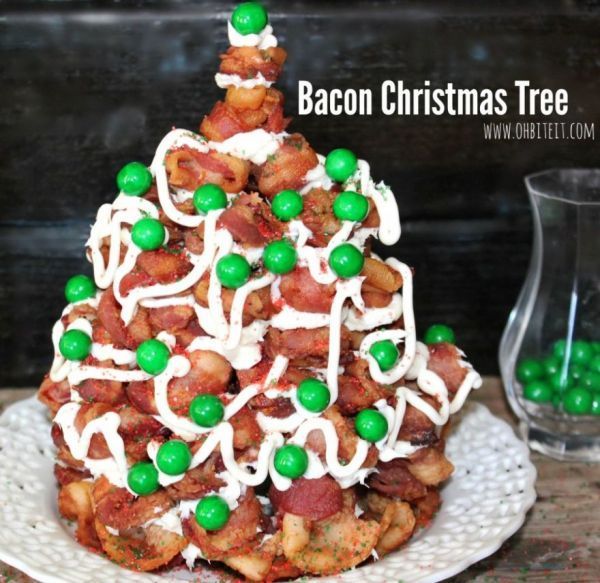 Bacon Christmas Trees