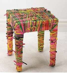 Recycled Balloon Furniture