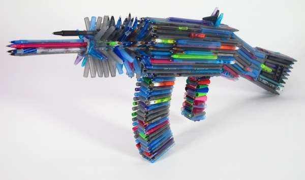 Stylus Rifle Sculptures