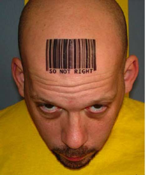Temporary Barcode Tattoos: Brand Yourself This Halloween With Scott Blake's  Customizable Fake Codes