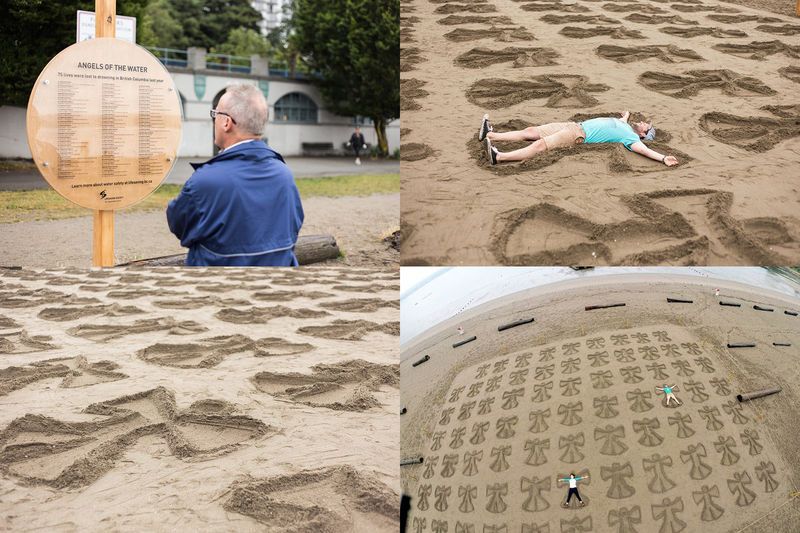 Sand Angel Installations