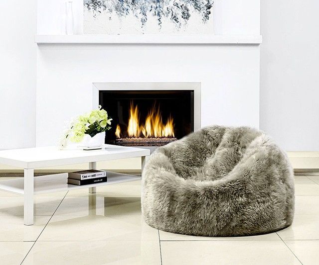 Opulent Sheepskin Bean Bags