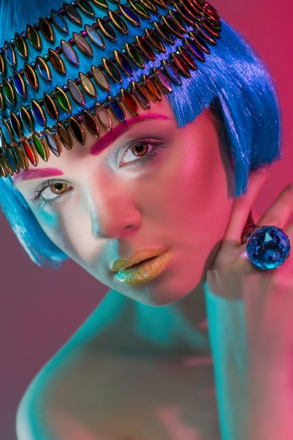 Neon Egyptian Editorials