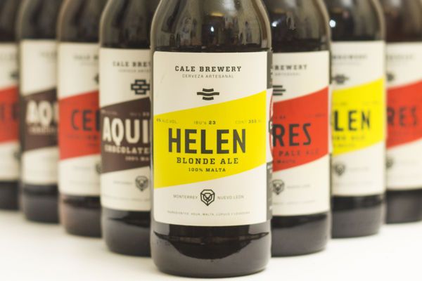 Vibrant Hipster Beer Branding