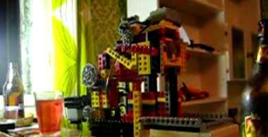 Beer Opening LEGO Robot