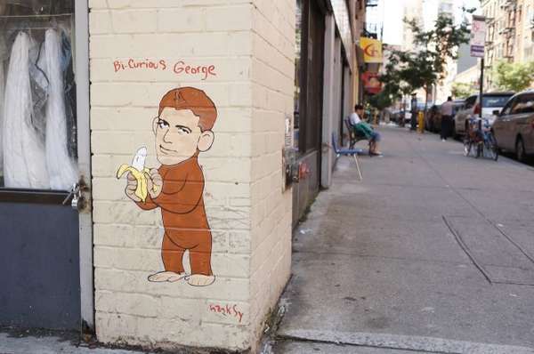 Celebrity Spoof Graffiti