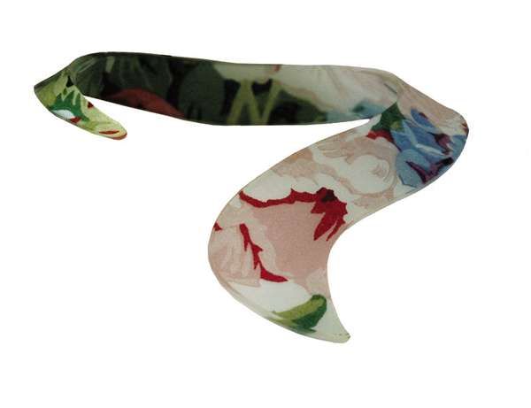 Plastic Floral Fashion Pieces