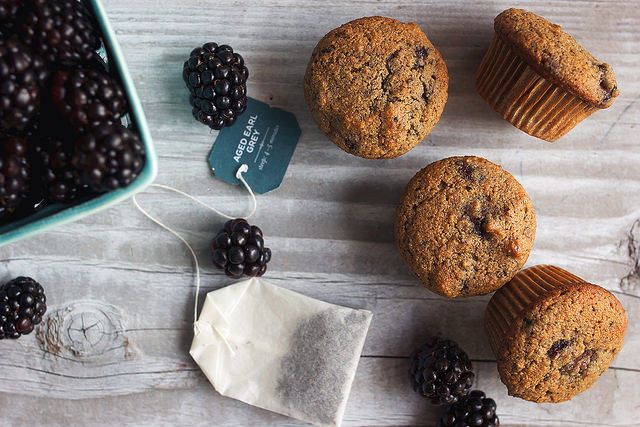 Tea-Infused Mini Muffins