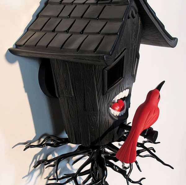 Surreal Carnivorous Birdhouses