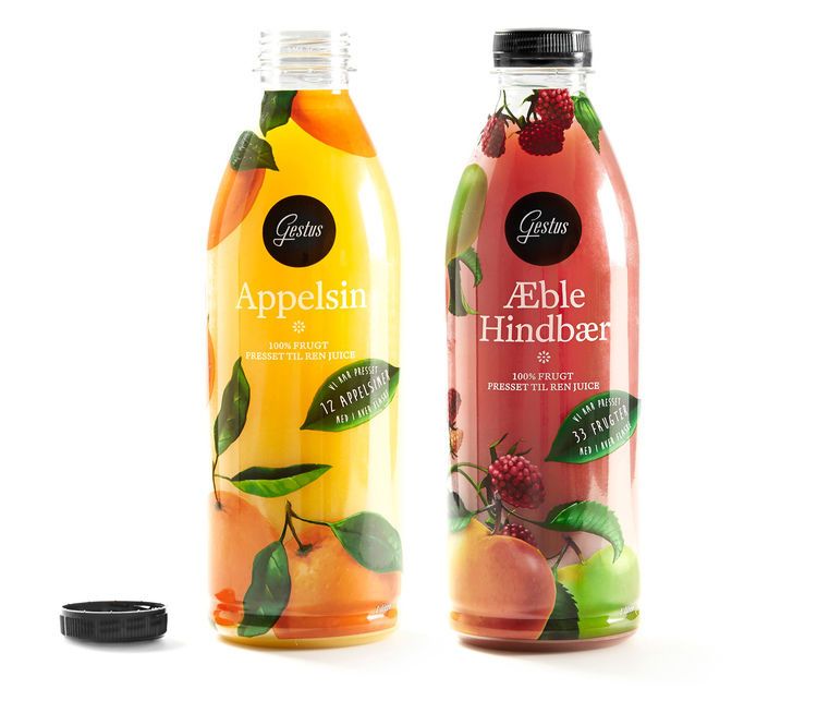 Floral Juice Packaging