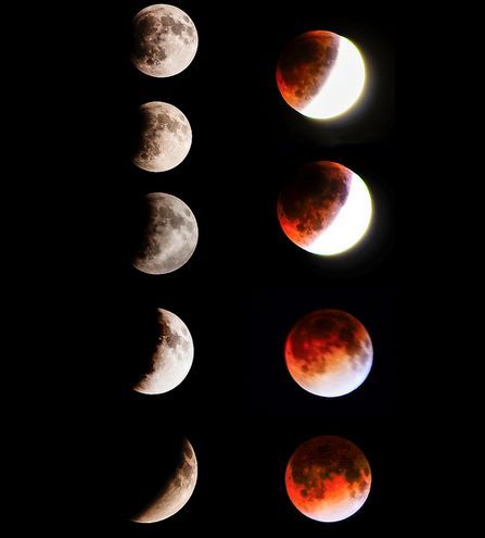 Rare Lunar Eclipse Photography