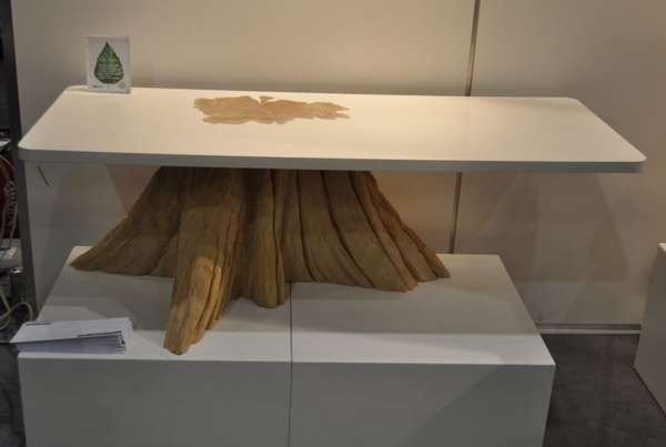 Tree Trunk Tables