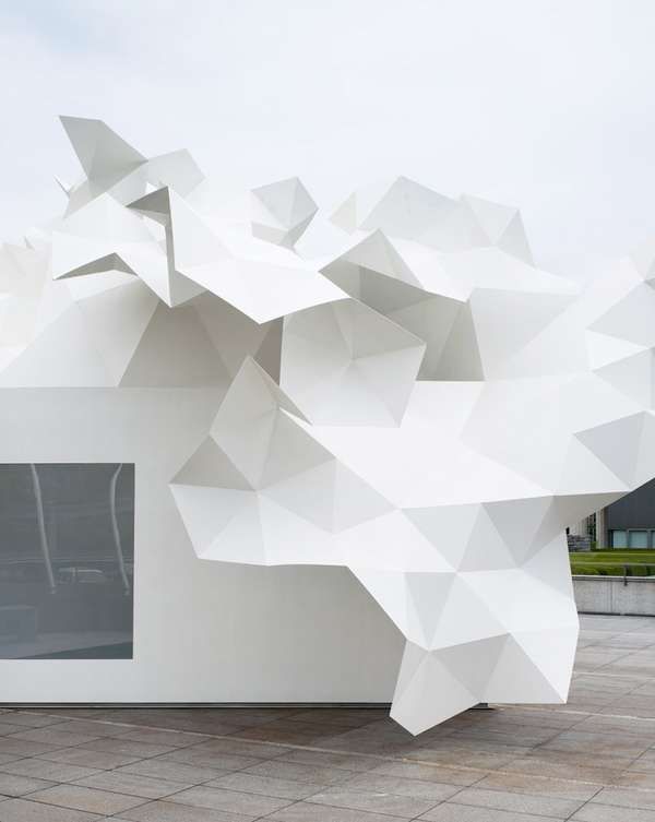 Origami Triangle Architecture