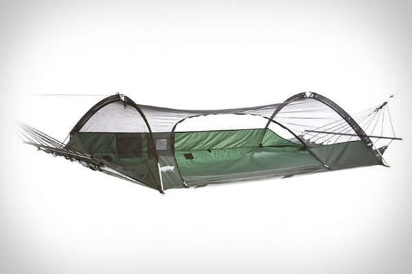 Swinging Suspended Tents