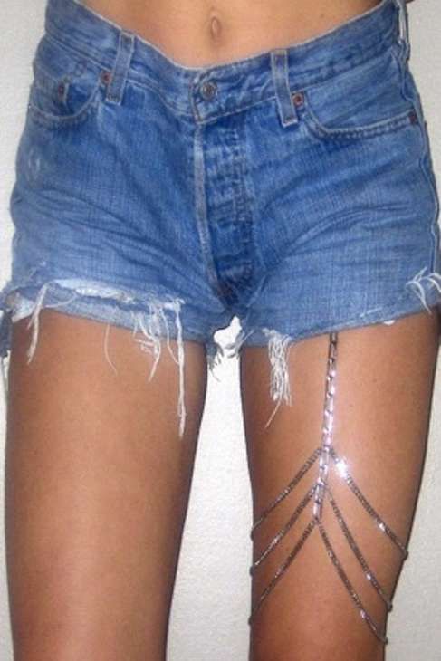 Chained Thigh Jewelry