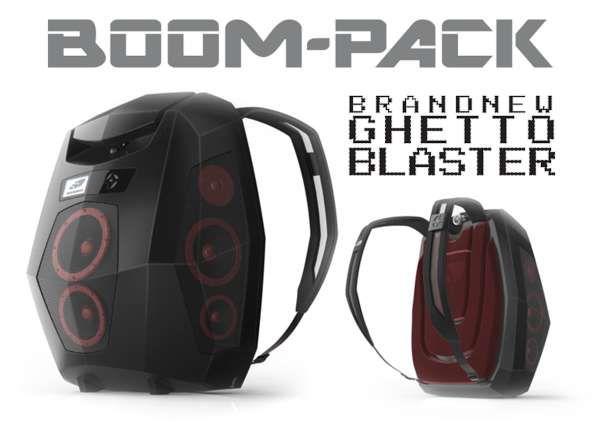 Ghetto Blaster Backpacks