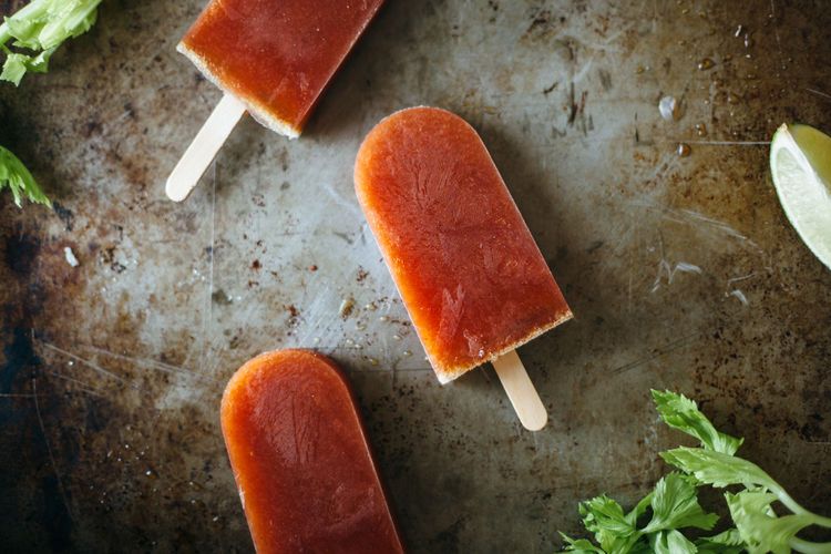 Adult-Appropriate Ice Pops