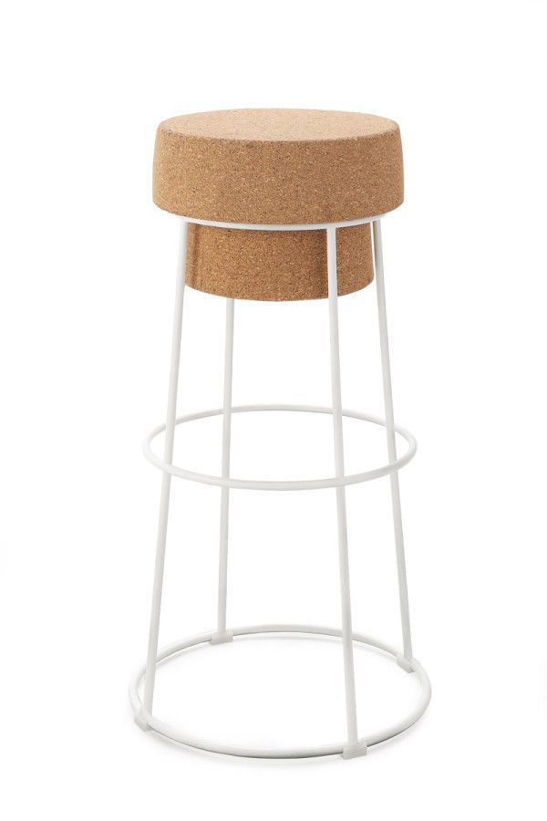 Champagne Cork-Styled Stools