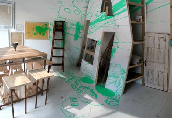 Imaginative Sketchbook Spaces