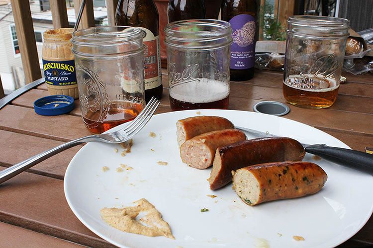 Beer-Inspired Sausages