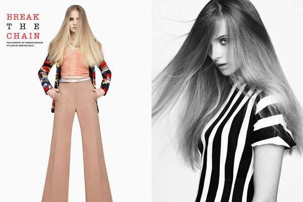 Sleek 70s-Inspired Photoshoots