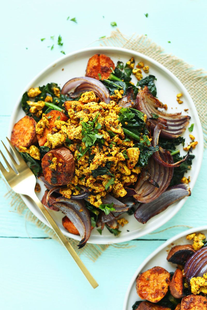 Savory Scrambled Tofu Dishes