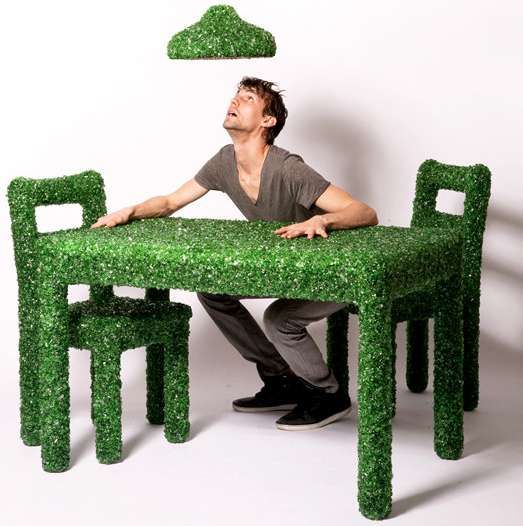 Broken Glass Furniture