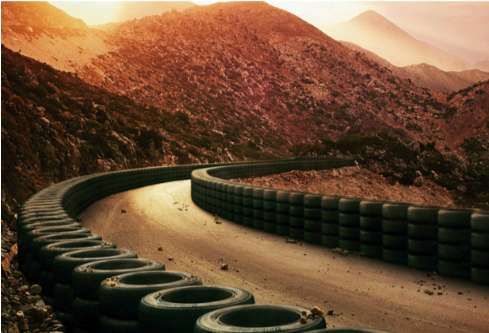 Wheel-Lined Motorways