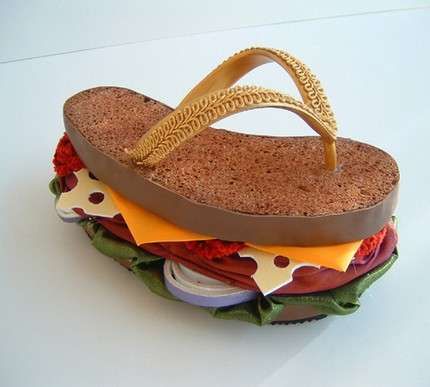Sandwich Sandals