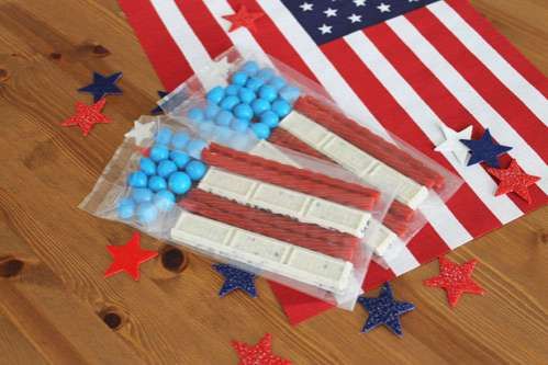 Festive Patriotic Flag Treats