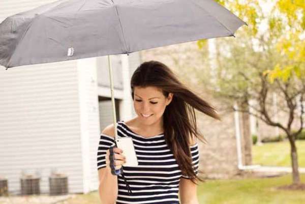 Brass Knuckle-Inspired Umbrellas