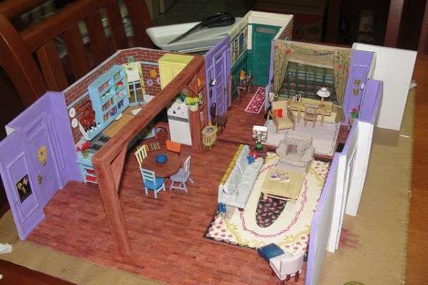 Detailed Sitcom Dioramas