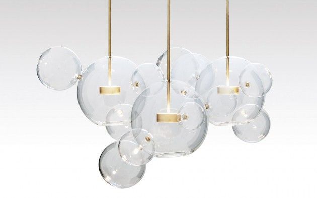 Suspended Bubble Lamps