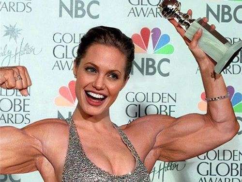 Buffed-Up Celebrities with the Help of Photoshop
