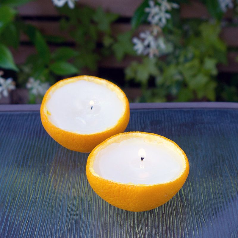 Citrus Bug Repellent Candles