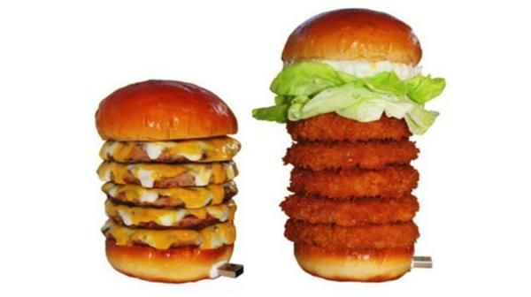 Fast Food Flash Drives