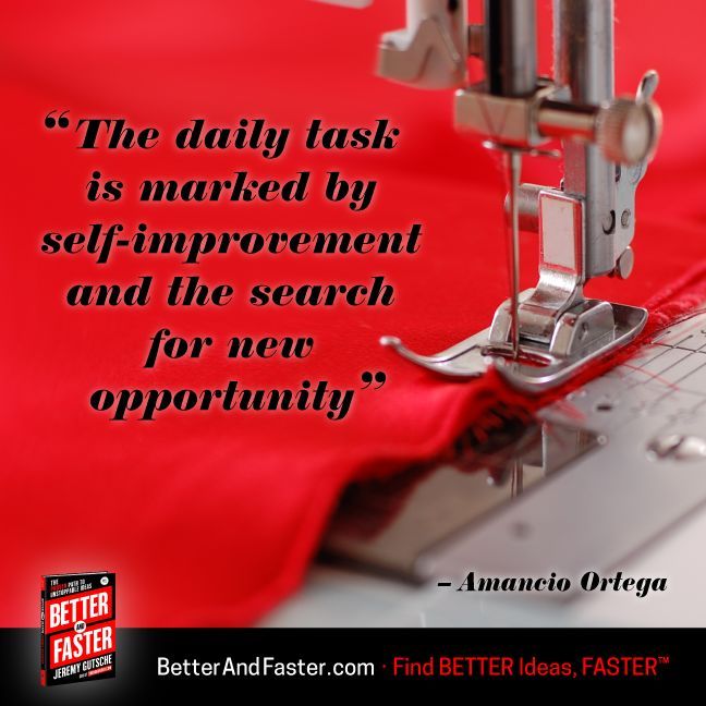 Self-Improvement Leads to Opportunity