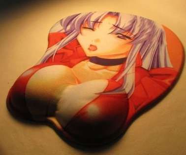 Busty Anime Mouse Pads