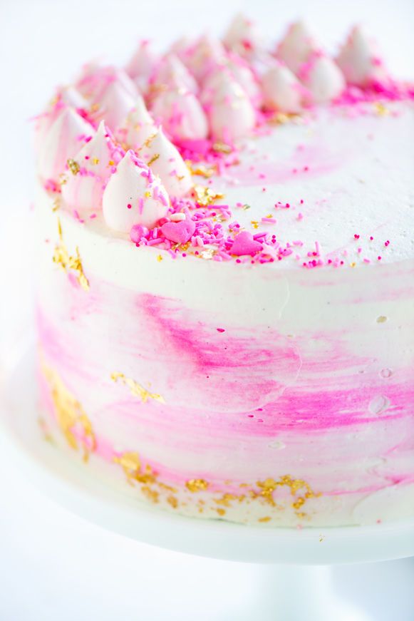 Vibrant Watercolor Cakes